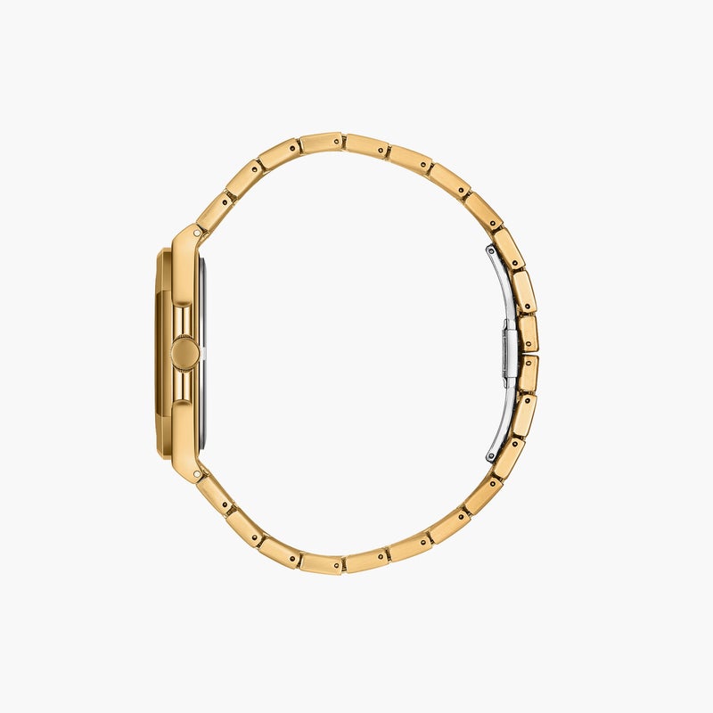 OMAX ساعة أومكس الذهبية التناظرية للرجال - Image 2